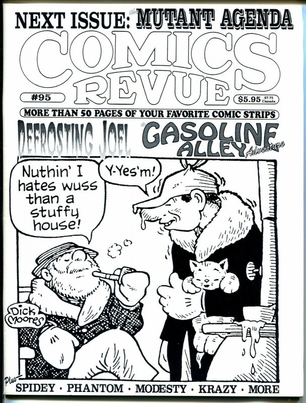 Comics Revue #94 1995-Gasoline Alley-Steve Canyon-Modesty Blaise-Tarzan-VF