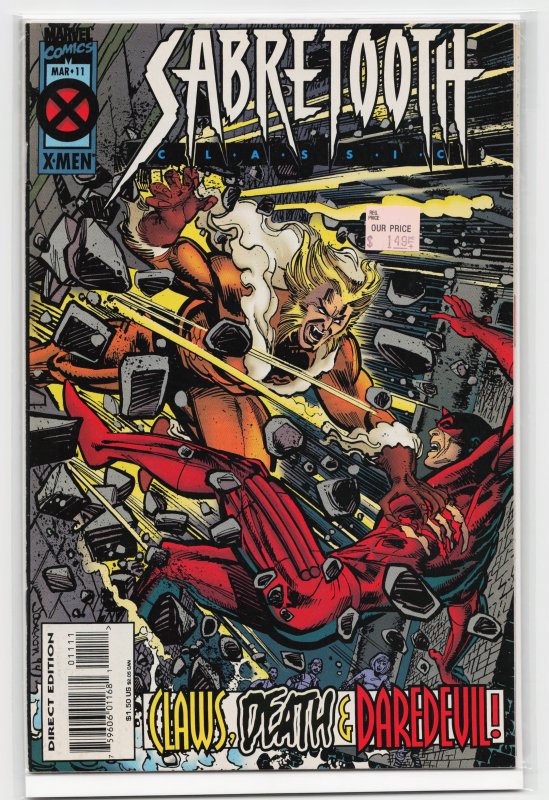 Sabretooth Classic #11 (1995) Sabretooth