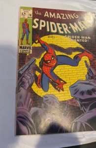 The Amazing Spider-Man #70 (1969)Romita - Spider-Man wanted see description