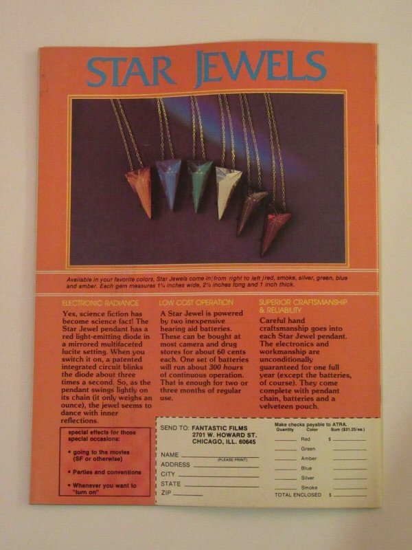 Fantastic Films Magazine Volume 2 No 4 September 1979  VF/NM