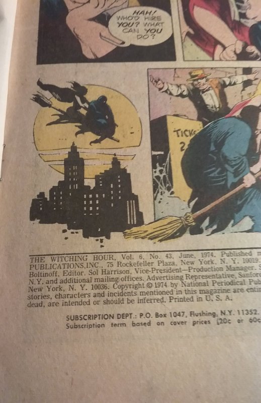The Witching Hour #43 (1974)