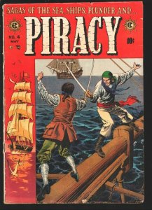 Piracy #4 1955-EC-Cover & story art by Reed Crandall-Bernie Krigstein-Graham ... 