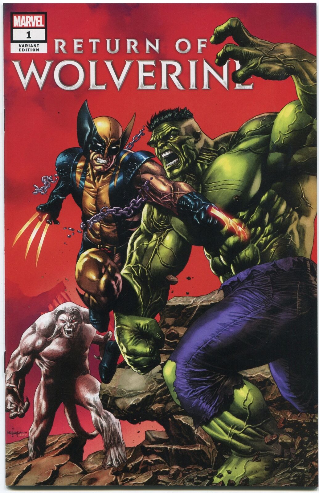 Wolverine #57 Suyong Zombie Variant Marvel Comics Chayken Delgado 