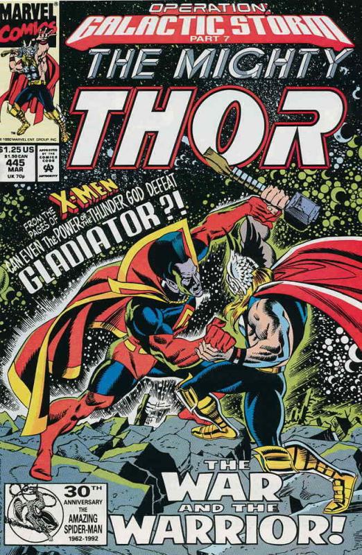 Thor #445 VF/NM; Marvel | save on shipping - details inside