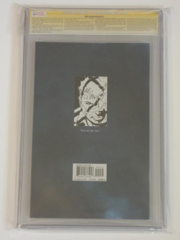 Dark Knight III: Master Race #2 CGC SS 9.8; 1:25 Janson variant!! 4 x signed!!