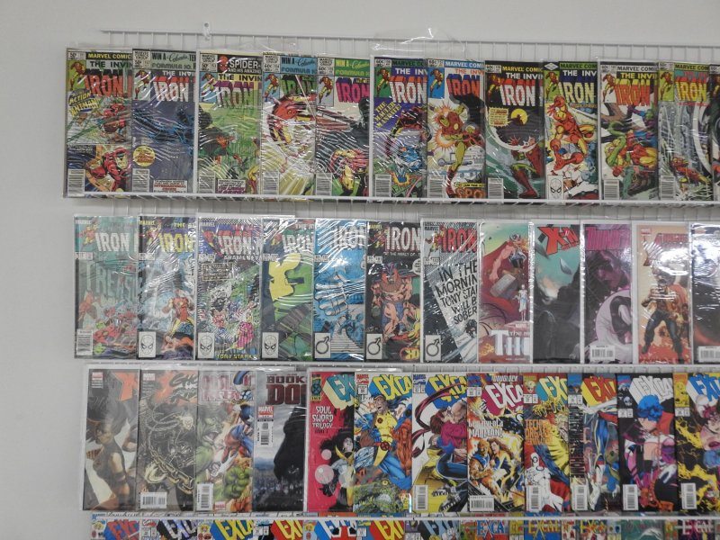 Huge Lot 150+ Comics W/ Iron Man, Excalibur, X-Force, +More! Avg FN/VF Condition