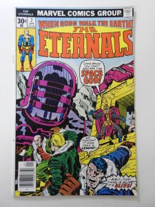Eternals #7 Jack King Kirby Art! Beautiful Fine+ Condition!