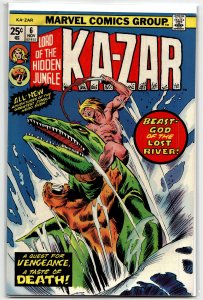 Ka-Zar #6 (1974) Ka-Zar