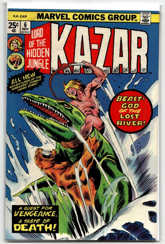 Ka-Zar #6 (1974) Ka-Zar