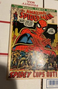 The Amazing Spider-Man #112 (1972)spider cops out - tanning