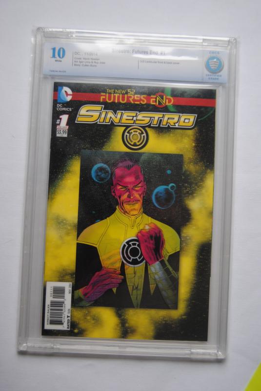 Sinestro 1, 10 Gem Mint.