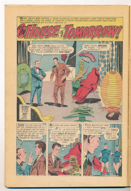 Forbidden Worlds (1952) #75 VG House of Tomorrow