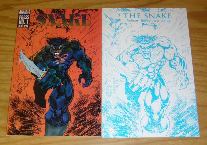 the Snake #0-1 VF/NM complete series HOANG NGUYEN anubis press set lot comics