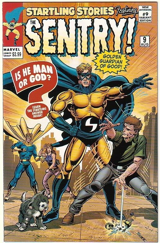 New Avengers #9 Sentry Variant Cover Herb Trimpe