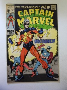 Captain Marvel #17 (1969) GD/VG Condition