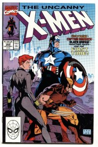 UNCANNY X-MEN #268 1990-Captain America-Black Widow -NM-