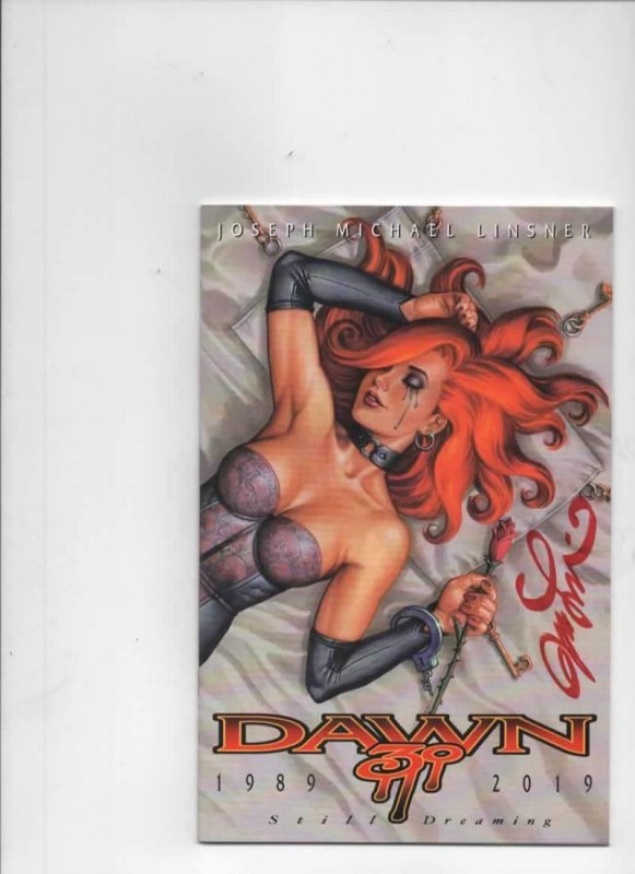 DAWN SKETCHBOOK 2019, VF/NM, Joseph Linsner, Signed, Ashcan size, more in store