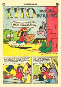 REAL SCREEN COMICS #36 (1951) 6.0 FN  Fox & Crow, Flippity & Flop,Tito/Burrito