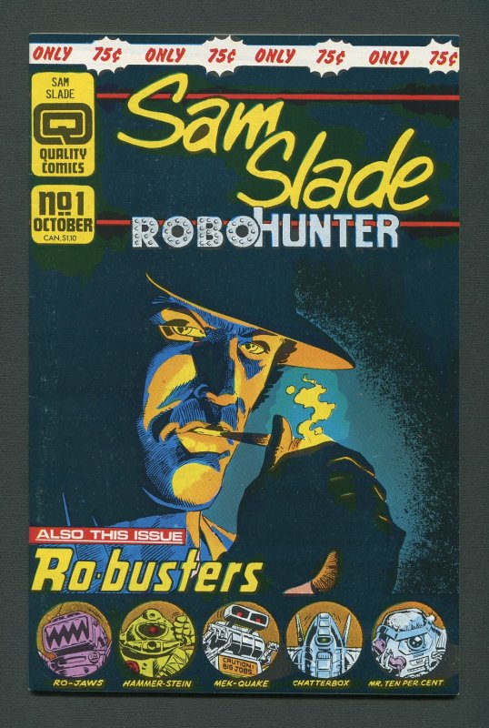 Sam Slade Robo Hunter #1  #2  #3  #4 (SET)  8.5 VFN+ - 9.0 VFN/NM   1986