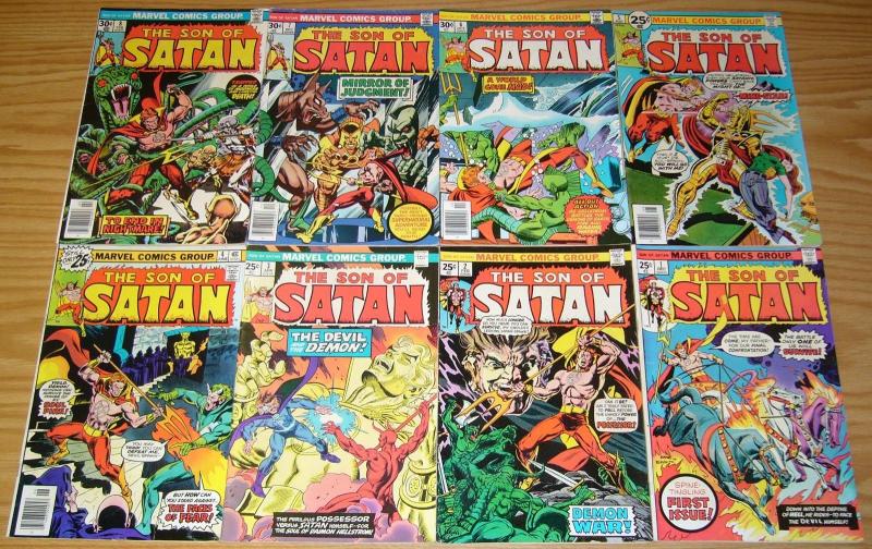 Son of Satan #1-8 FN complete series - daimon hellstorm - peter craig russell 