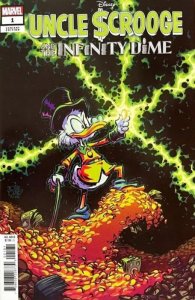Uncle Scrooge and the Infinity Dime #1H VF/NM ; Marvel | Skottie Young Variant