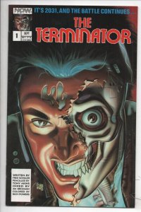 TERMINATOR #1, VF/NM, Tony Akins, Movie based, 1988, Death, Robot Cyborg