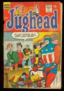 JUGHEAD #132 1966-THE SHIELD-BLACK HOOD-THE FLY-RARE FR