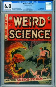Weird Science #21  1953 - EC -CGC 6.0 - Comic Book-3748682023