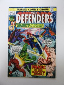 The Defenders #15 (1974) FN/VF condition MVS intact