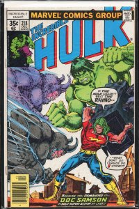 The Incredible Hulk #218 (1977) Hulk