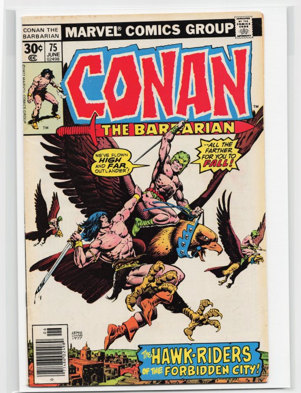 Conan the Barbarian #75 (1977) Conan