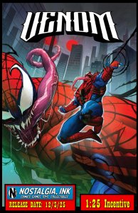 VENOM #252 1:25 Ivan Shavrin Var MARVEL 2025 PRESALE PROSHIPS 12/3