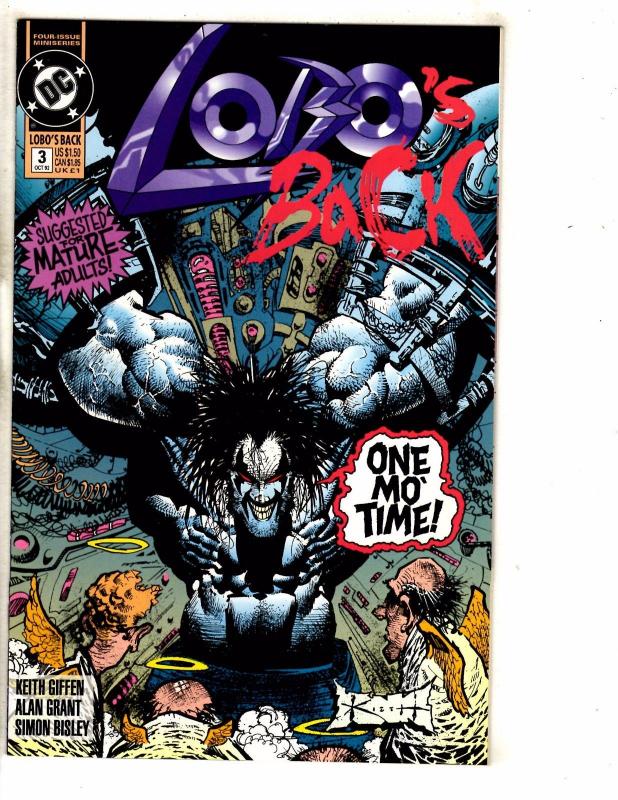 Lobo's Back Complete DC Comics Ltd Series # 1 2 3 4 Justice League Batman CR8