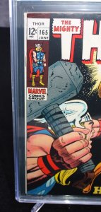 Thor #165 CGC (8.0) 1st Full Appearance of Warlock - 1969