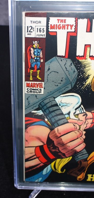 Thor #165 CGC (8.0) 1st Full Appearance of Warlock - 1969