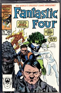 Fantastic Four #292 (1986) Fantastic Four