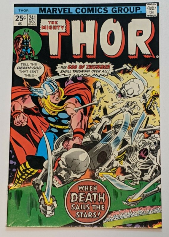 Thor 241 Nov 1975 Marvel VF- 7.5 Jack Kirby and Frank Giacoia cover