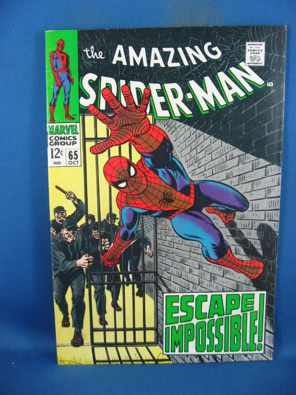 AMAZING SPIDERMAN 65 VF+  MARVEL 1968