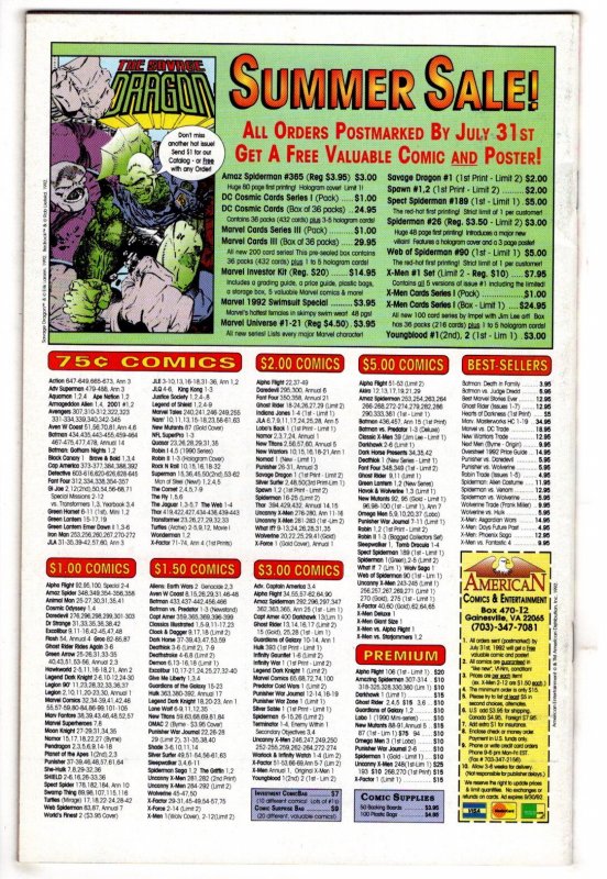 Savage Dragon #1 (1992) Image Comics