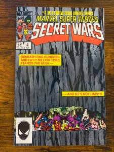Marvel Super Heroes Secret Wars #4 Direct Edition (1984)