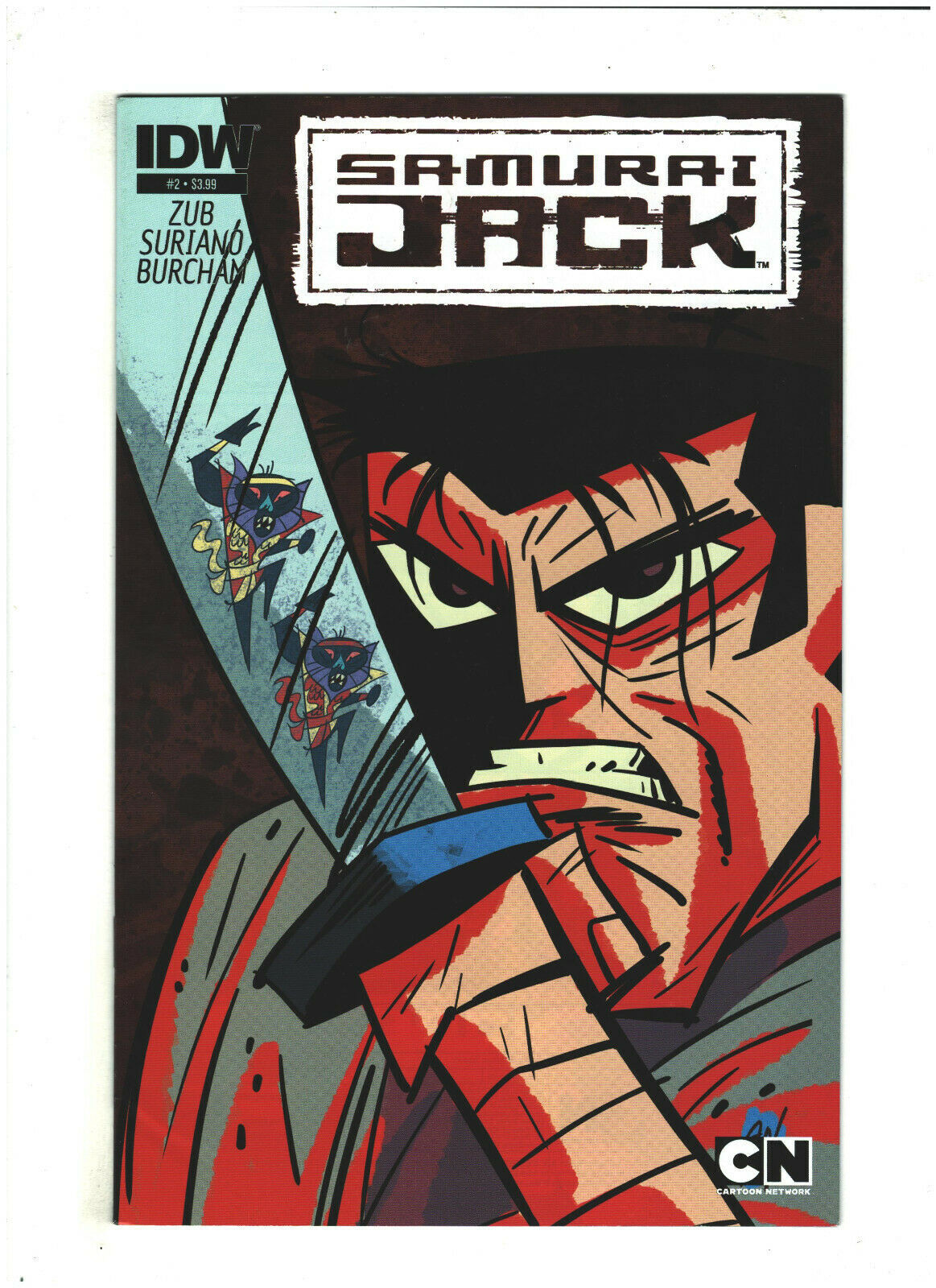 Samurai Jack #2 VF+  IDW Comics 2013 Jim Zub Cartoon Network 1st Print |  Comic Books - Modern Age / HipComic