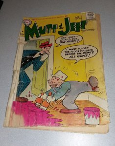 MUTT & JEFF #98 DC 1957 ART BY AL SMITH and Golden Age comics strip cartoon art