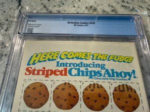 Detective Comics # 578 CGC Graded 9.4 DC Comic Book Year 2 Part 4 McFarlane JH23