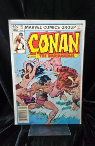 Conan the Barbarian #142 Newsstand Edition (1982) Conan 