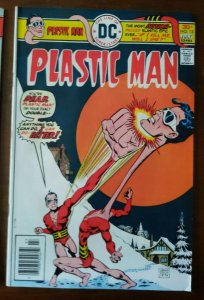 Plastic Man #12 & 13 - Lot Of 2! Bogus-Men Carrot-Mann Androids Ski Resort 1976