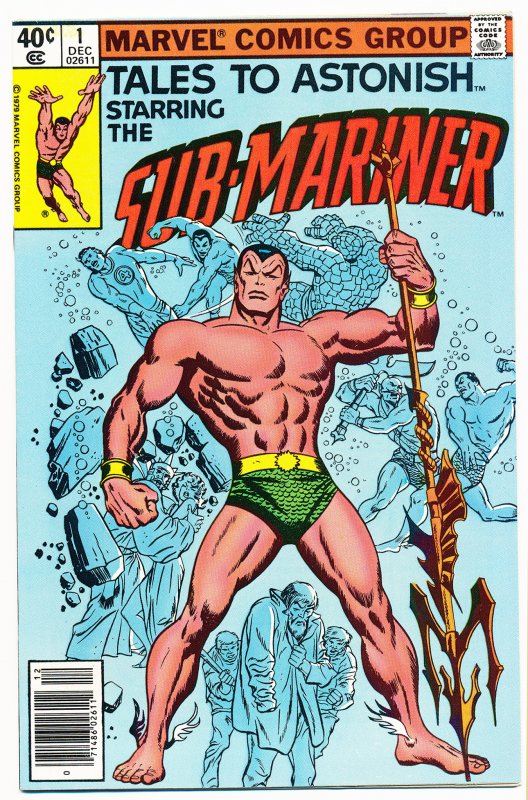 Tales to Astonish (1979 2nd Series Marvel) #1 VF Sub-Mariner