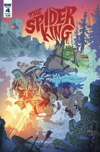 Spider King #4 Cvr A Darmini (Cvr A Darmini) Idw Publishing Comic Book