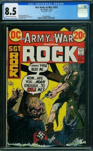 Our Army at War #252 (1972) CGC 8.5 VF+