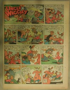 Uncle Wiggily by Francis Kern from 10/8/1950 Tabloid Size Color Page !