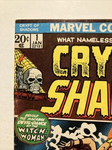 Crypt of Shadows #1 Basil Wolverton Vintage Bronze Age Marvel Horror 1973